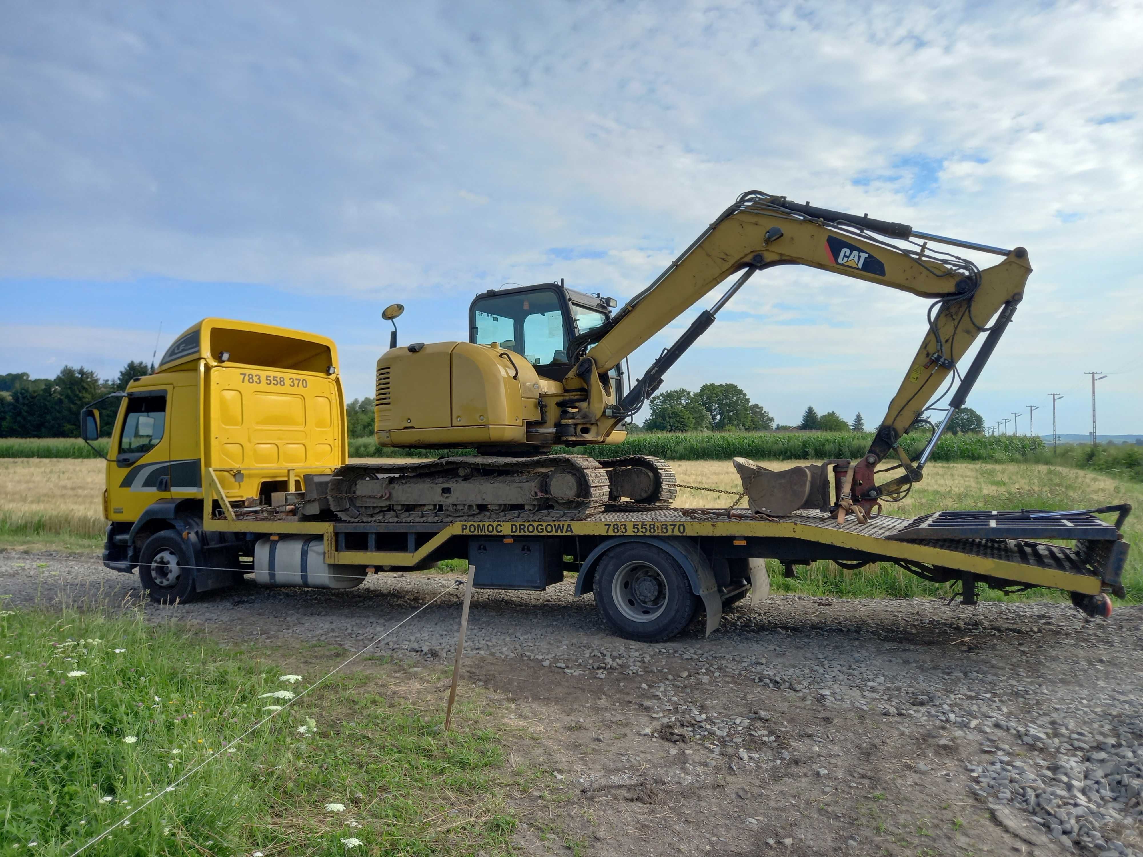Laweta HDS Pomoc Drogowa Transport traktorow i maszyn rolniczych