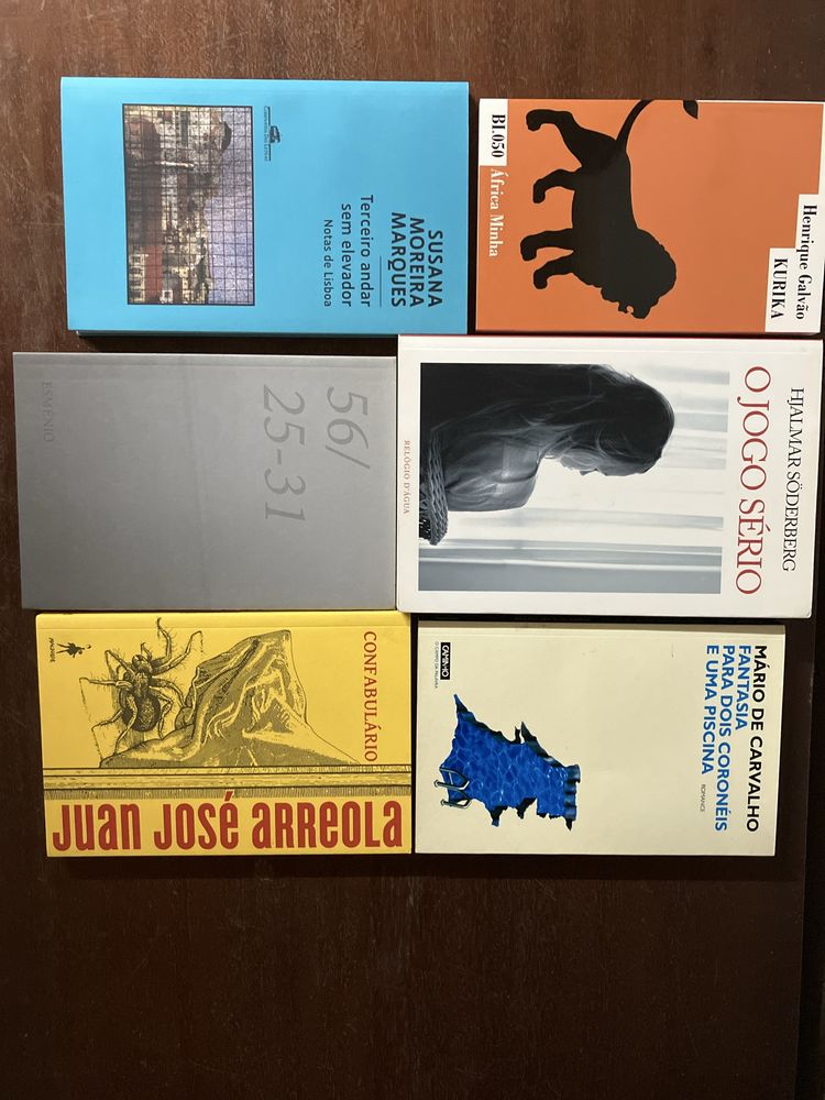 Literatura Nacional/Internacional - Preço unitario. Portes incluídos.