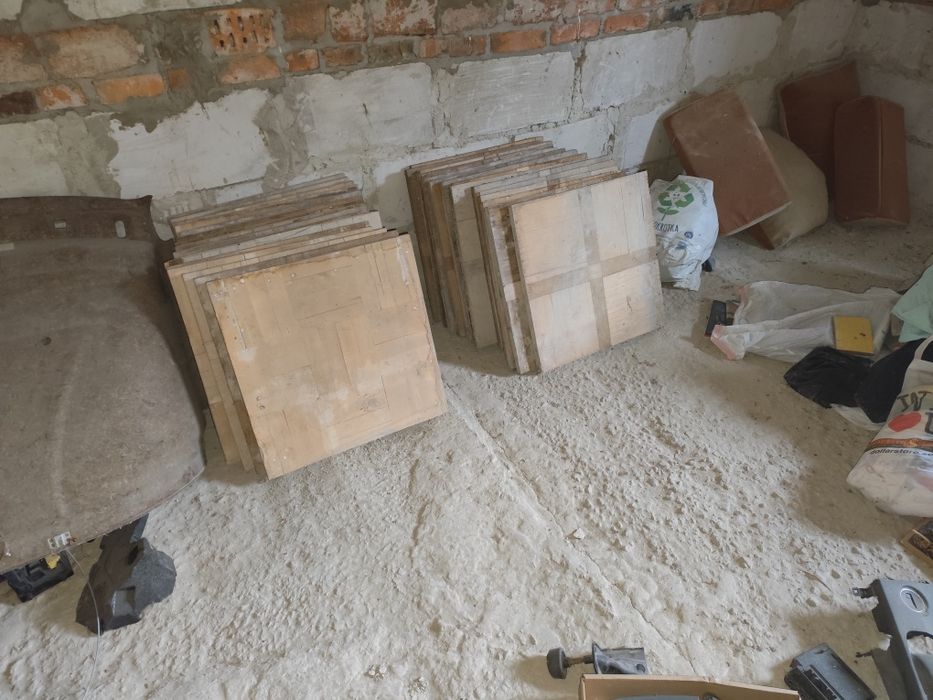 Паркет дубовий щитовий новий