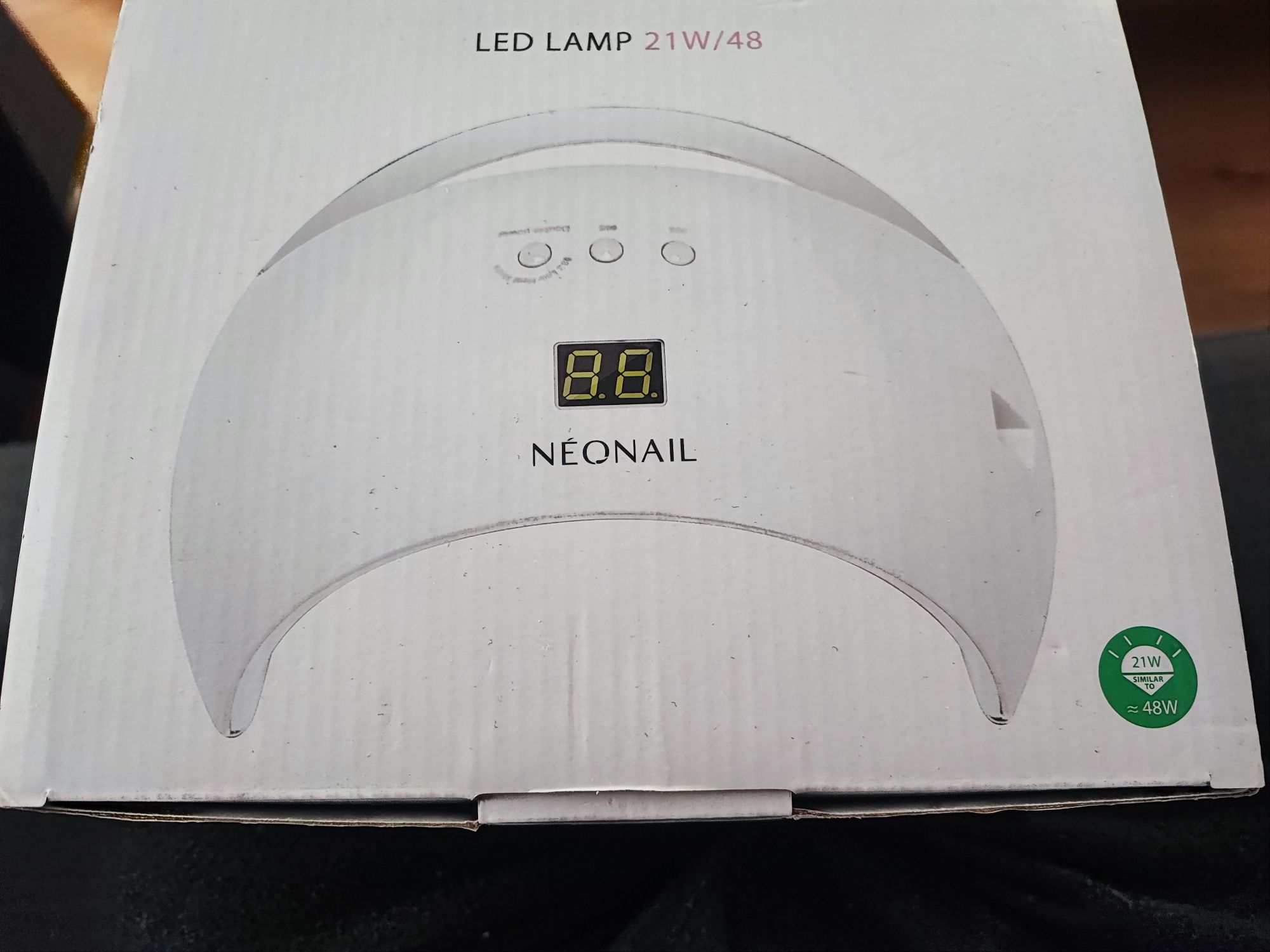 Lampa do paznokci LED lampka neonail 21W/48 paznokcie lakiery manicure