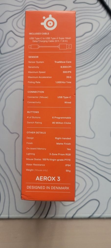 Myszka Steelseries areox 3