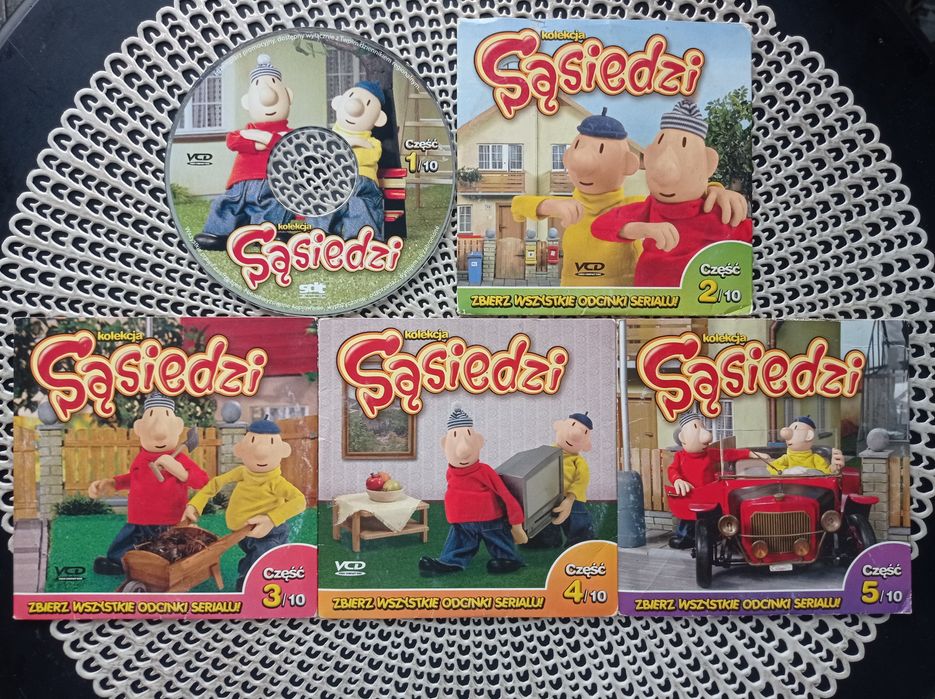 VCD Sąsiedzi kolekcja serialu animowanego