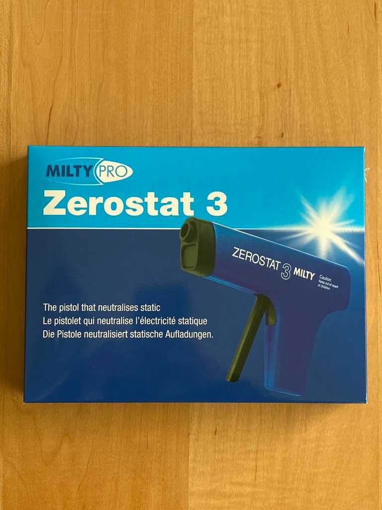 Milty ZEROSTAT 3 pistola anti-estática para discos de vinil