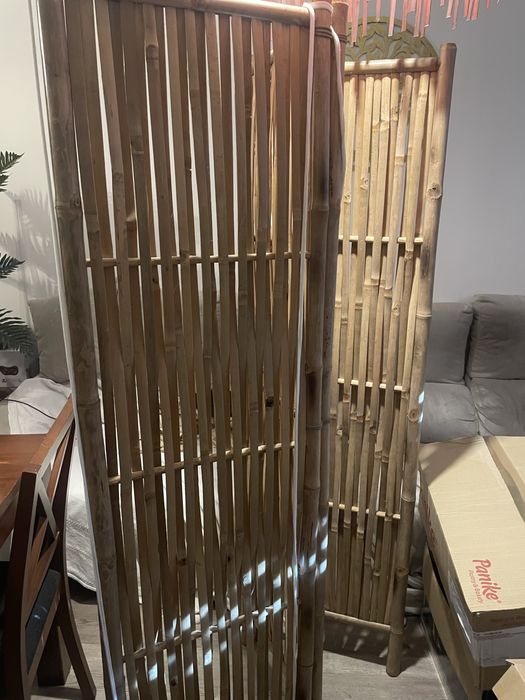 Biombo exelente  estado (bambu )