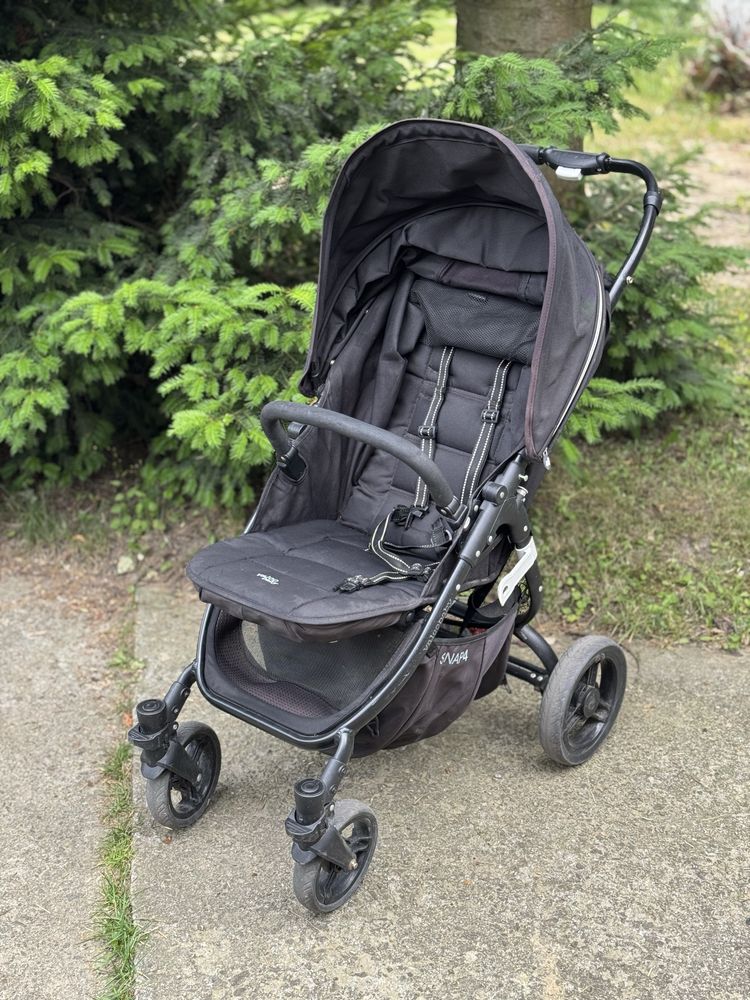 Wózek spacerowy Valco Snap 4 black czarny spacerówka