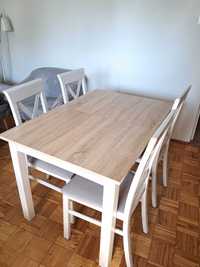 Stół rozkładany wym. 80x120 cm (80x160cm po rozłożeniu)