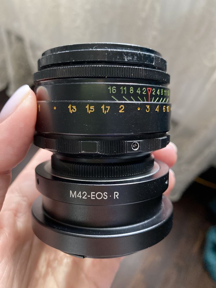 Helios 44-2 та перехідник м42 eos R можна окремо