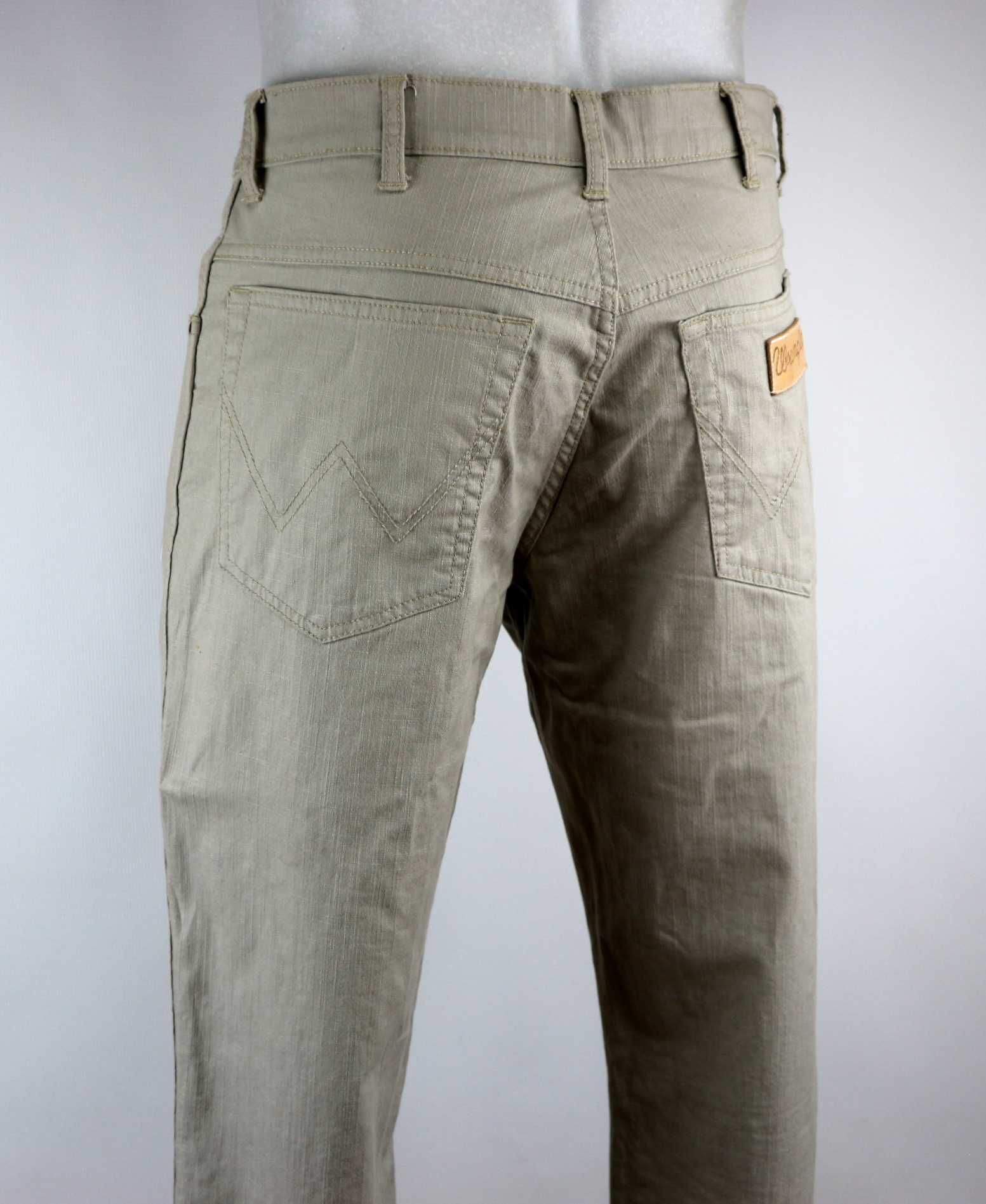 Wrangler Texas Stretch spodnie jeansy W34 L32 pas 2 x 43 cm