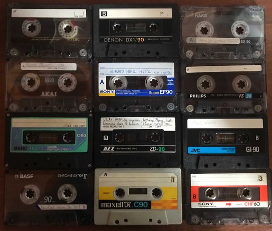Аудиокассеты с записью - Рок 70-80-х, джаз