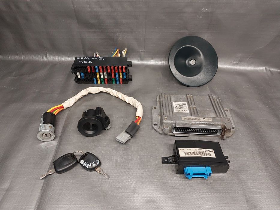 Stan BDB KOMPLETNY zestaw startowy Renault Kangoo I 99r 1.2B 8v