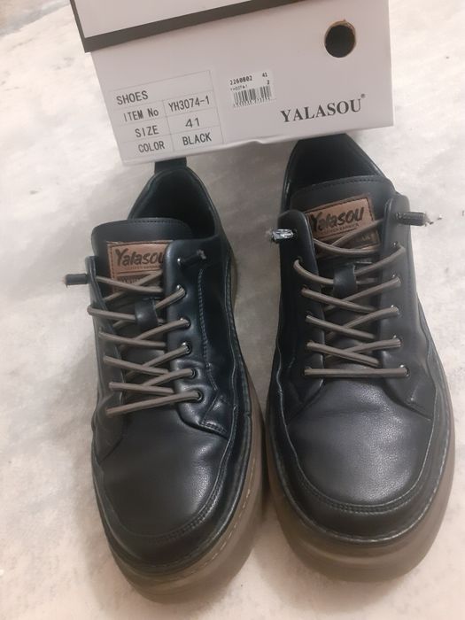 Шкіряне підліткове демі взуття