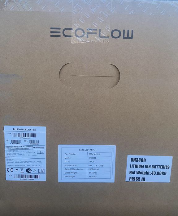 EcoFlo Delta Pro зарядна станція