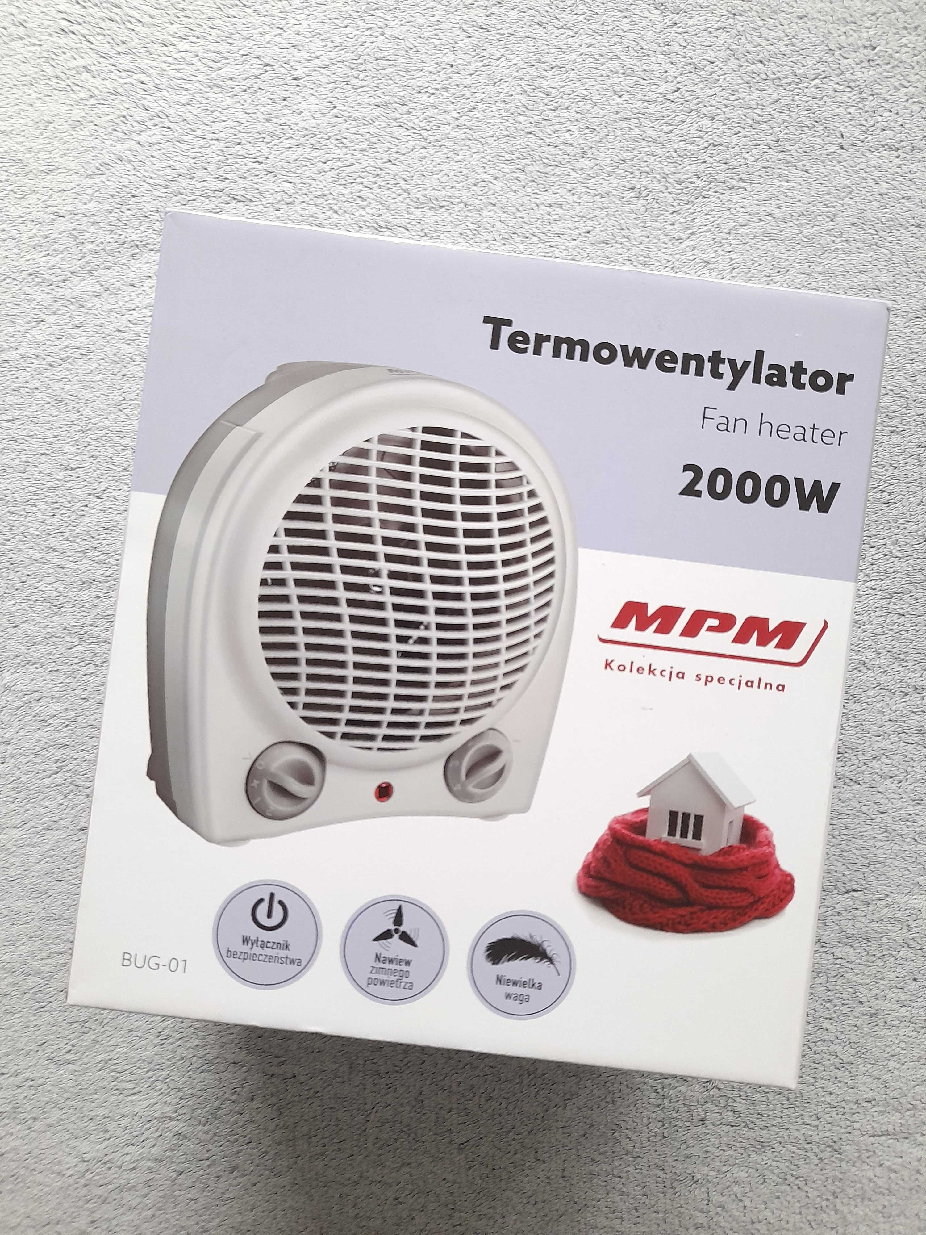 nowa farelka termowentylator 2000W fan heater