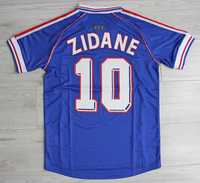 Koszulka Francja home Retro 1998 Adidas #10 Zidane, roz.M