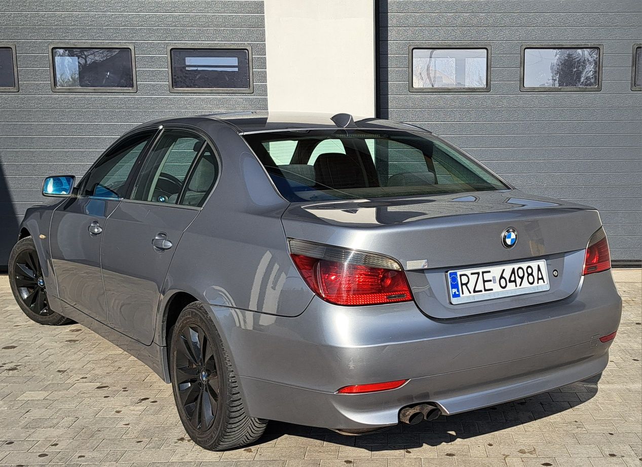 BMW E60 3.0d 2004r 218KM manual sedan diesel zamiana