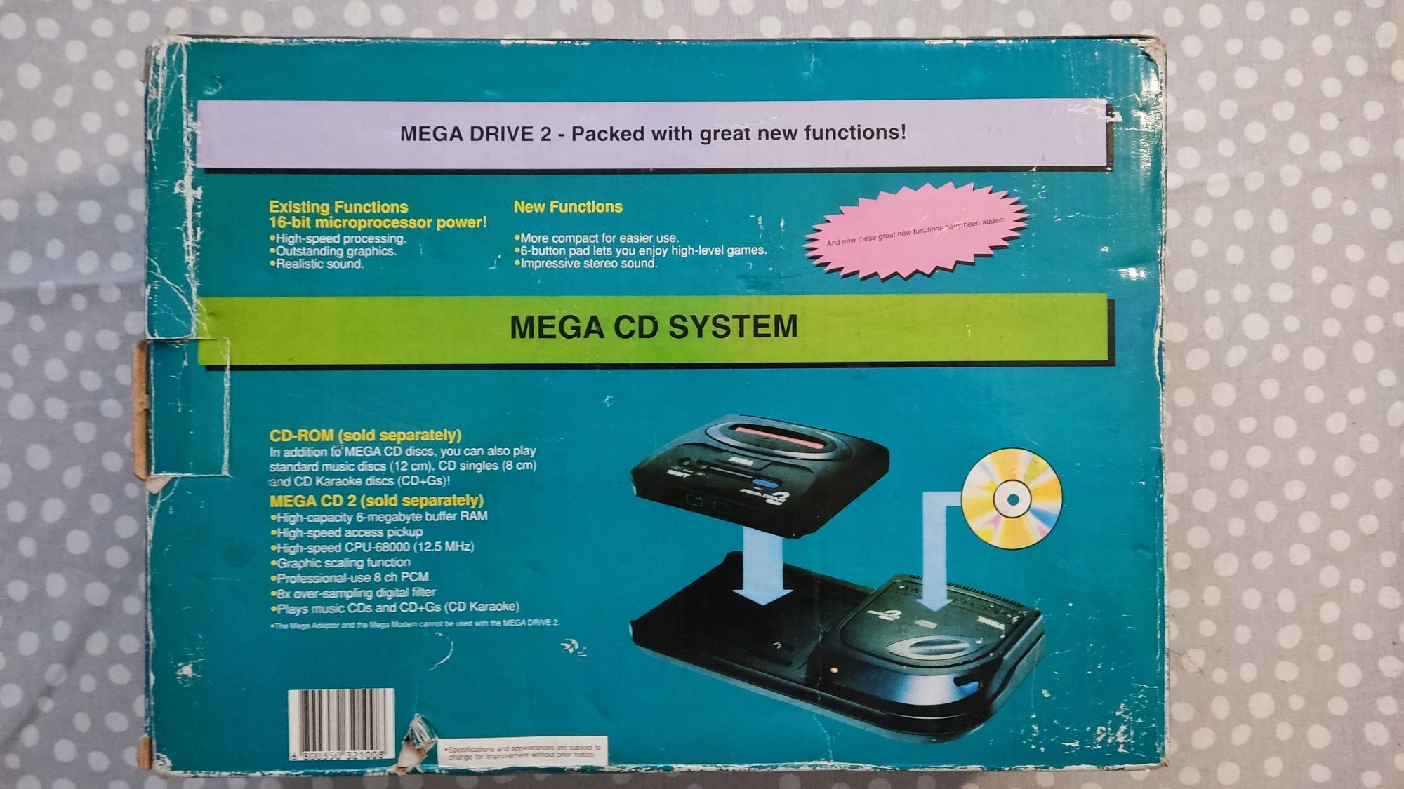 Konsola Sega Mega Drive 2 + Dodatki!
