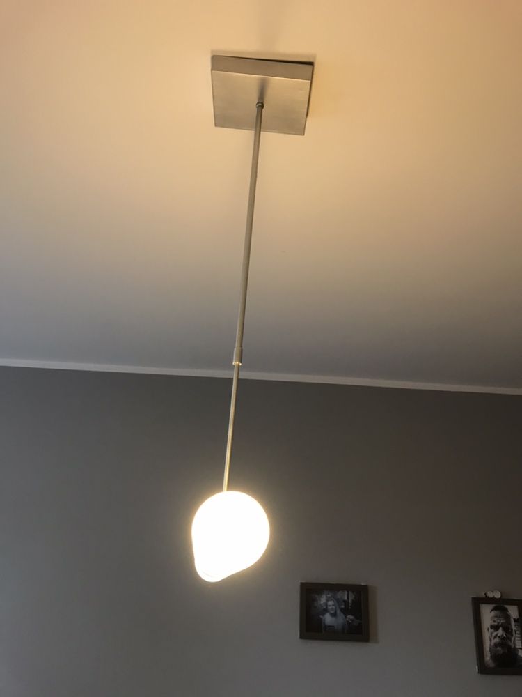 Lampa wisząca żyrandol podłużna regulowana