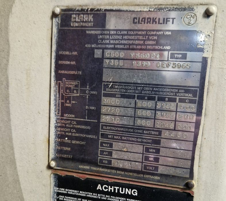 Clark C500 Diesel Boleslawiec dolnysląsk