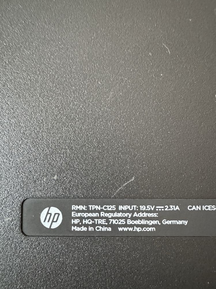 Ноутбук HP tpn-C125