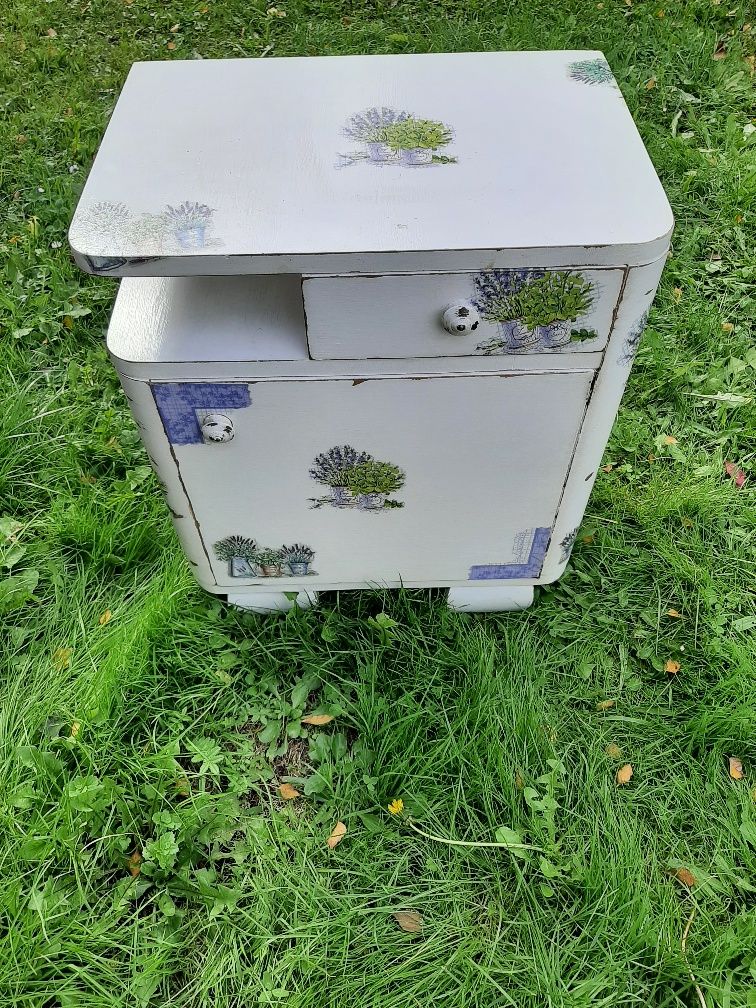 Stara odnowiona szafka , retro , handmade
