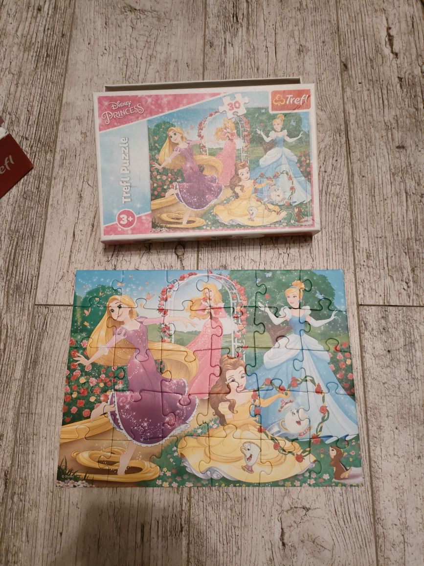 Puzzle 30 trefl księżniczki