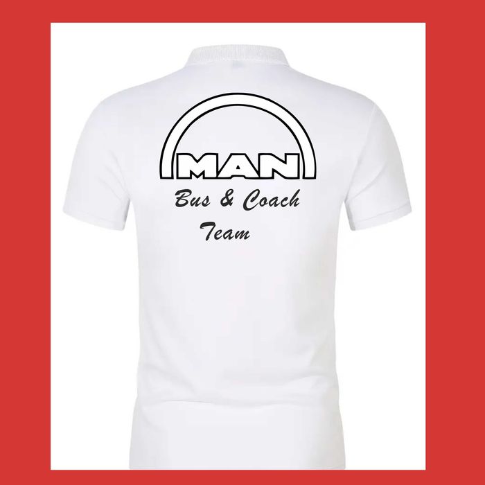 Nowa koszulka polo MAN tir bus