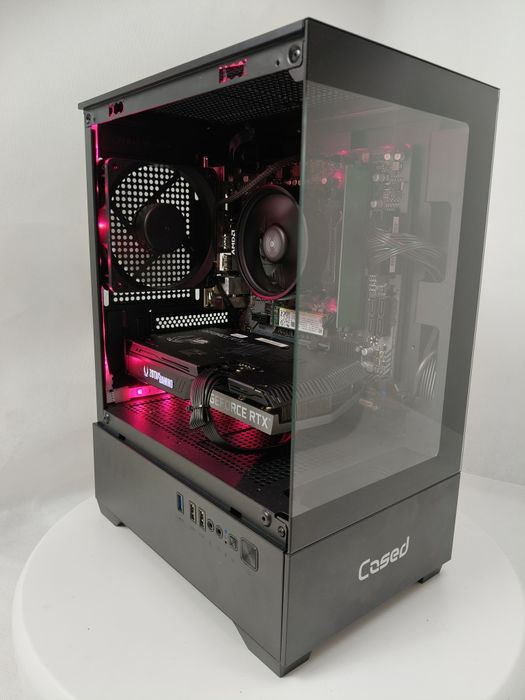 Komputer Gamingowy Ryzen 5 7600x, RTX 5060, 16 GB,SSD,Win 11 Pro