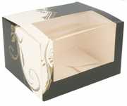 Caixas para Bolos com Janela 18x11x8 (48Unid)