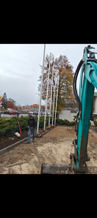 Usługi minikoparką wykopy