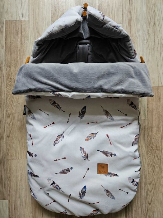 Śpiworek Zimowy Grey Pure Velvet