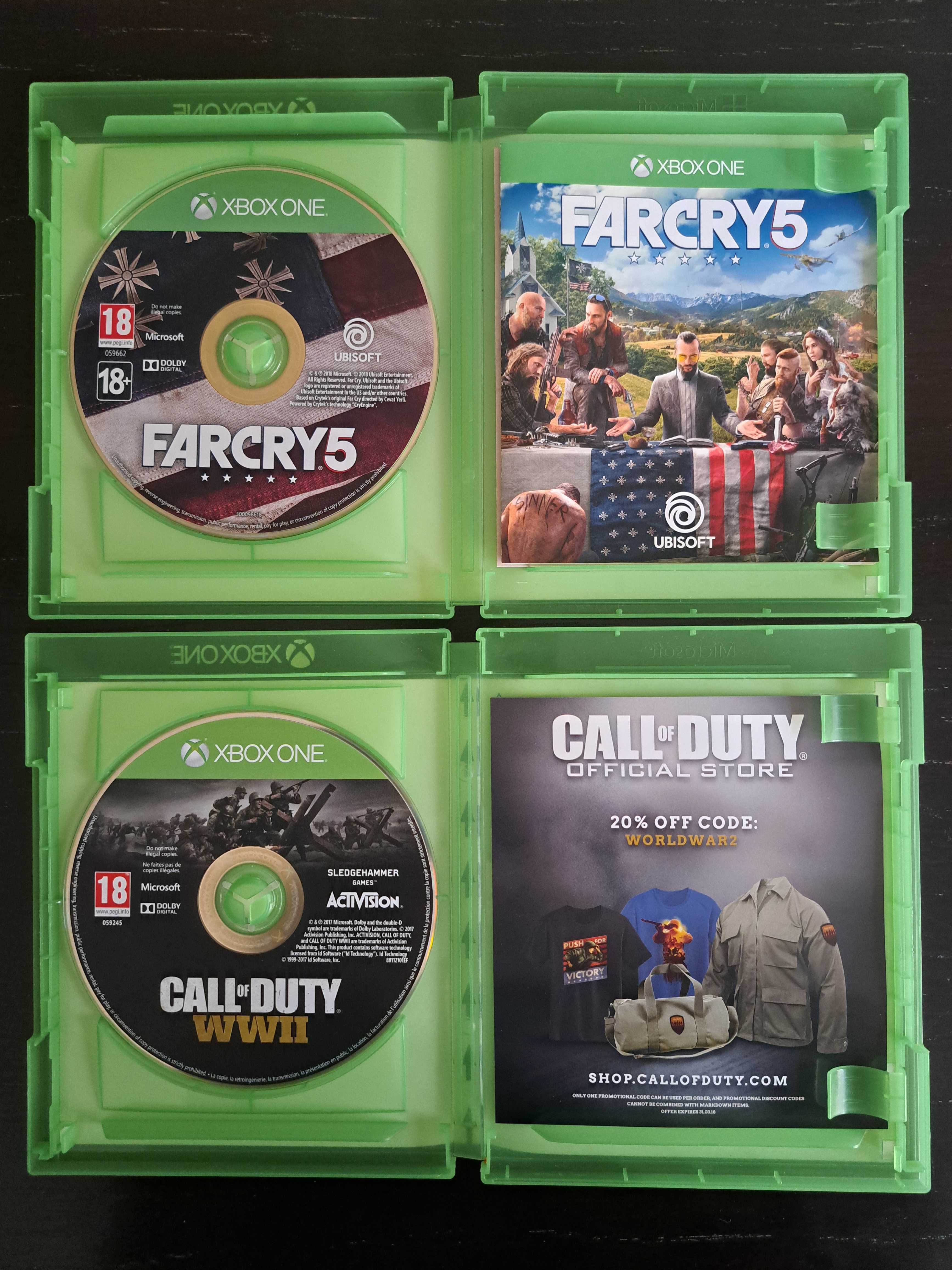 Vários jogos para XBOX ONE