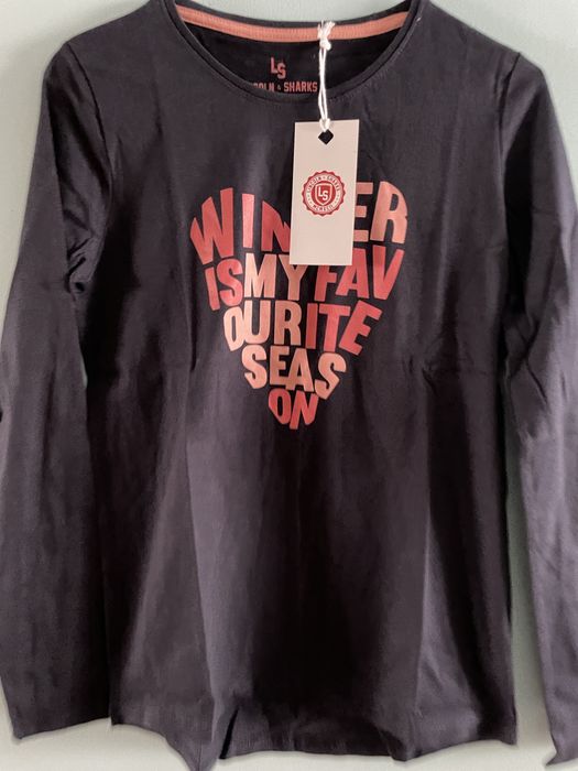 Bawełniana bluzka dla dziewczynki 164 cm