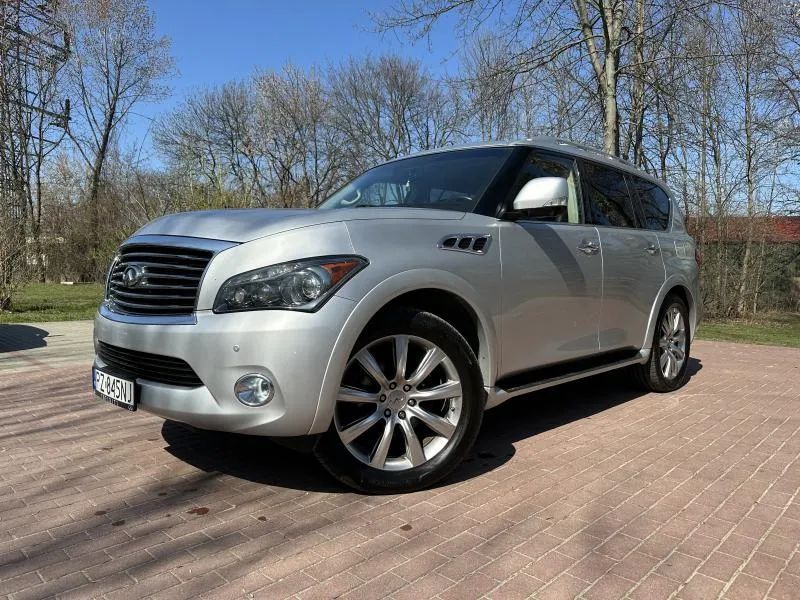 Infiniti QX QX56! Bezwypadkowy! Instalacja LPG! 7-osobowy!