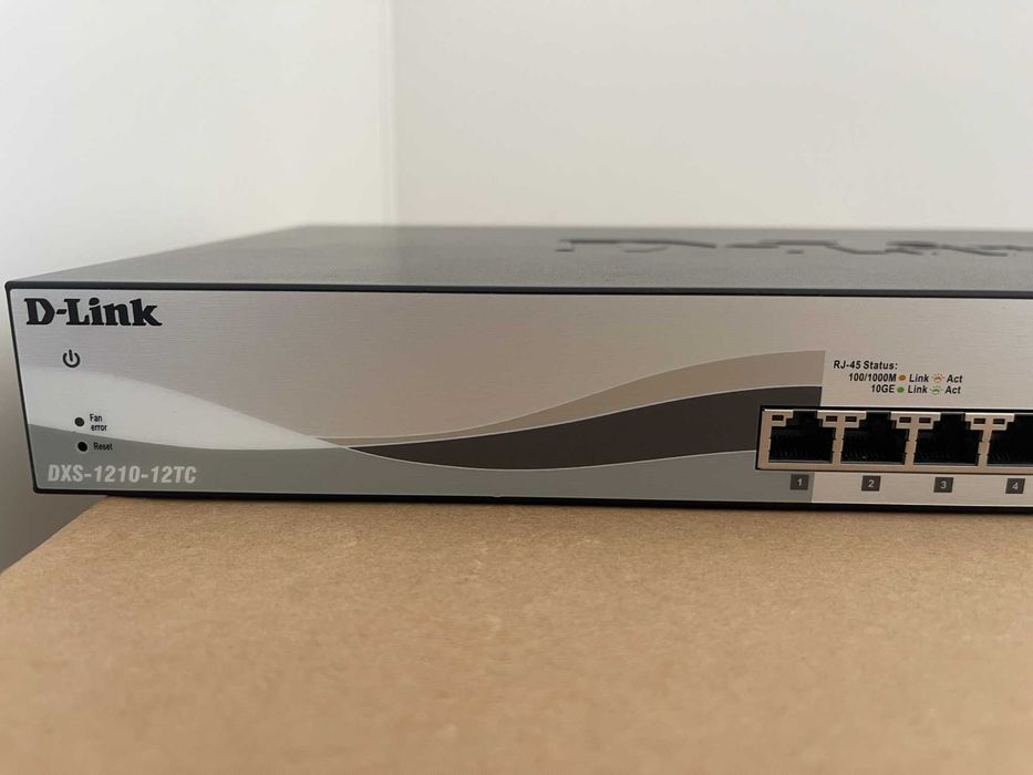 Switch D-LINK DXS-1210-12TC L2 100/1000/10000 1U