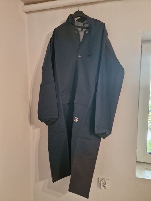 Płaszcz roboczy Waders MAT-PW1200 przeciwdeszczowy, wodoodporny - Ziel