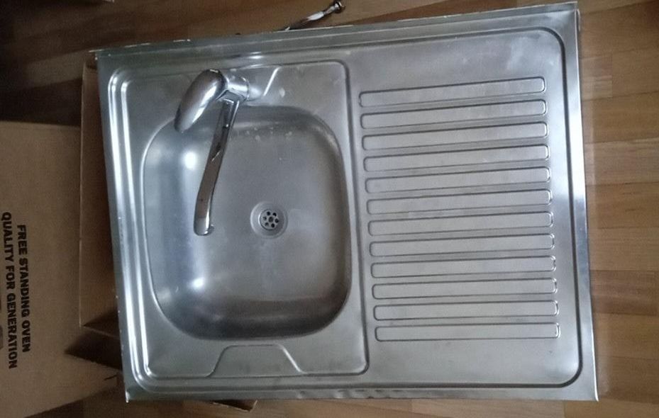 Мойка нержавейка з краном