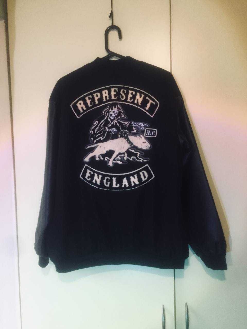 Represent bomber varsity jacket куртка бомбер коач ветровка худи