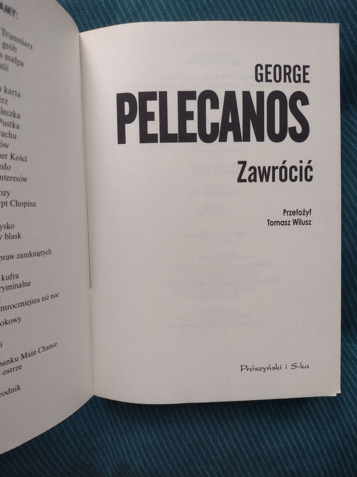 Zawrócić George Pelecanos