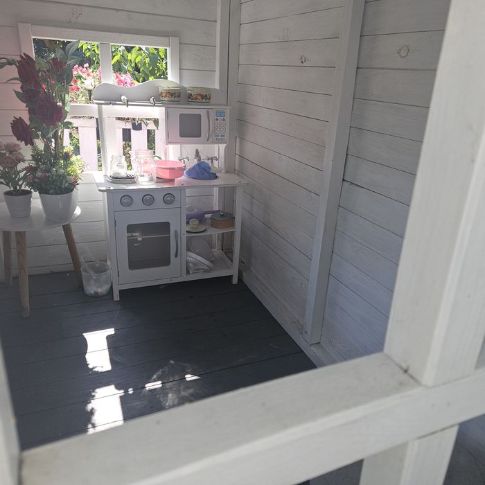 Domek ogrodowy drewniany