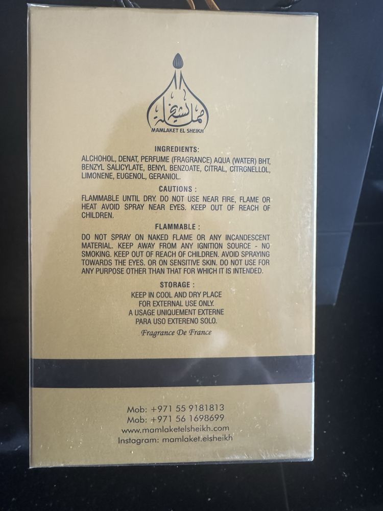 Perfume Árabe 100% original Made in Dubai