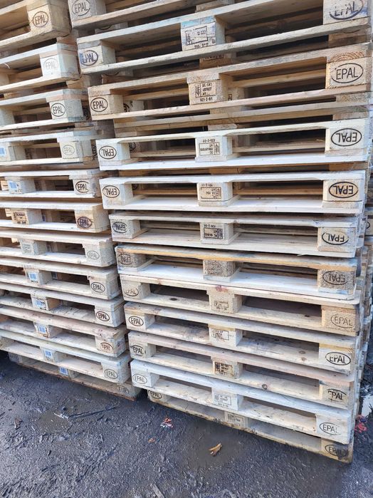Mobilny skup palet koszy giterbox nadstawek paletowych