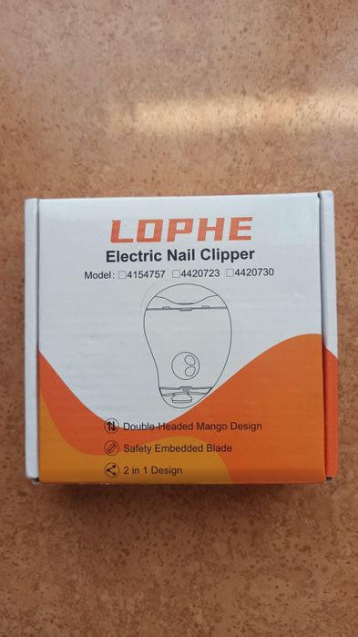 Электро кусачки для стрижки ногтей  150гр.