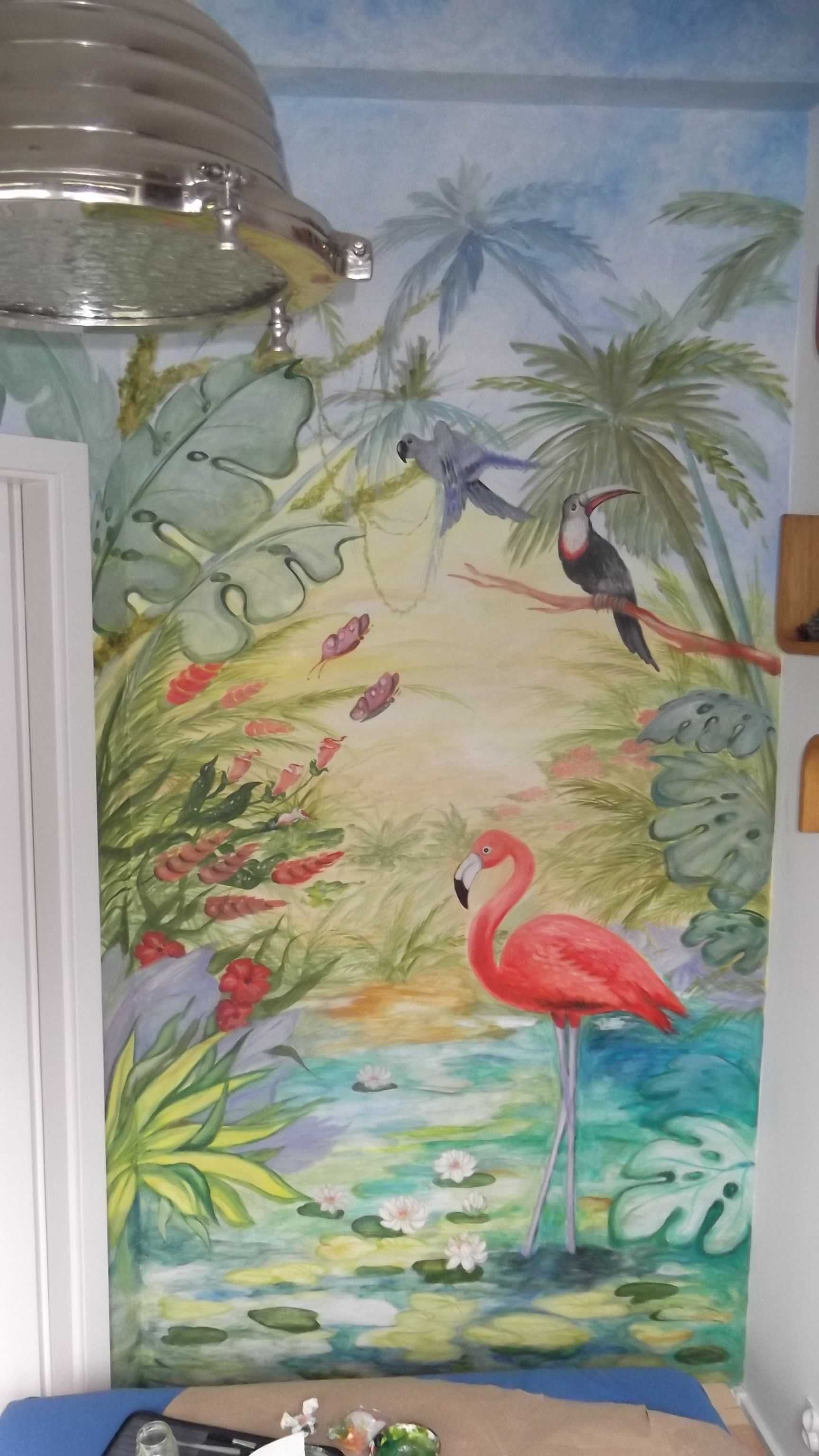 Artystyczne malowanie ścian
