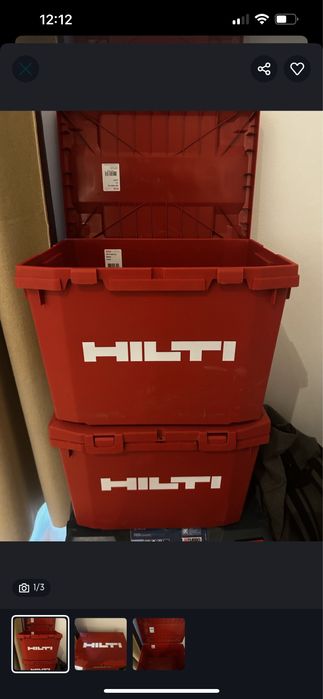 Hilti skrzynka na natzedzia
