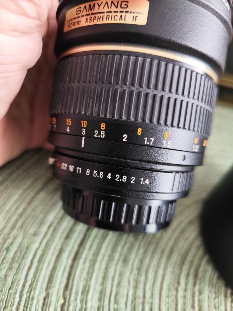 Obiektyw Samyang 85mm f/1.4 Asferical IF Pentax