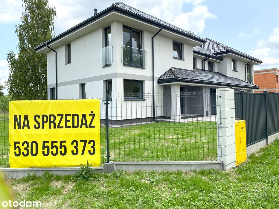 Bliźniak 5pok., 500m2 działka- zieleń, szkoła podstawowa, trasa S7!