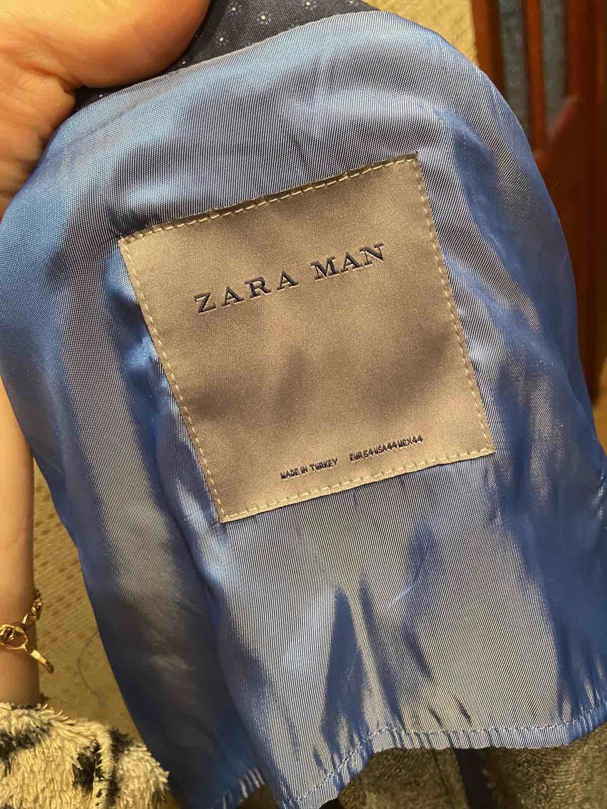 Пиджак мужской ZARA 52 р