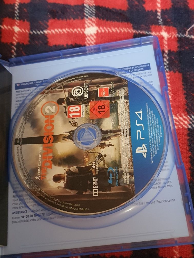 Gra na Playstation 4,5 Tom Clancys Division 2