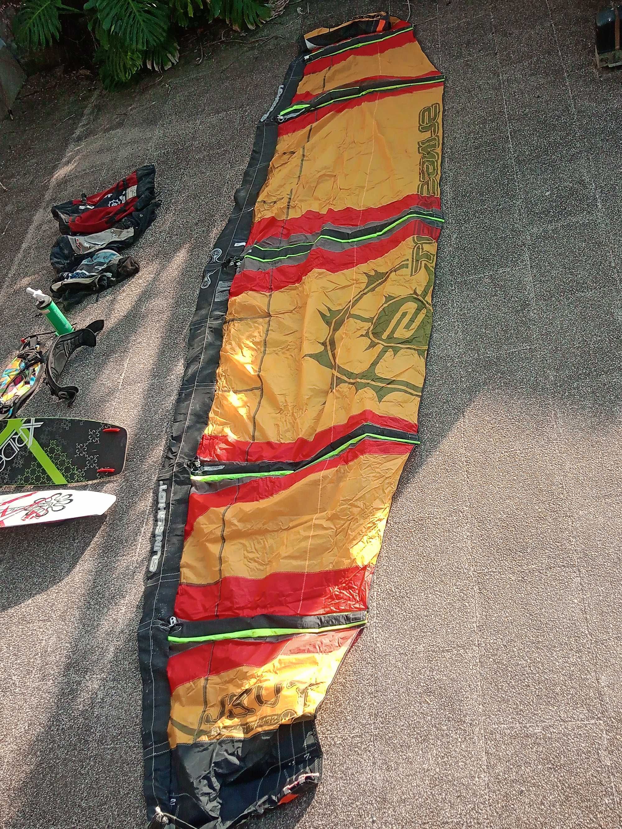 kite surf 3 e material