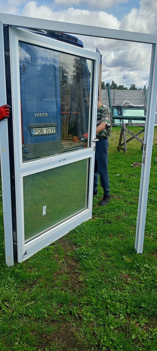 Drzwi aluminiowe P.poź super stan dostawa gratis cały Kraj